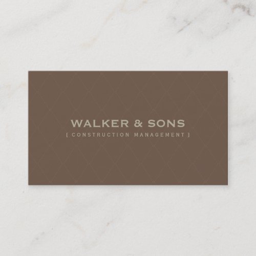 MASCULINE BUSINESS CARD  simply smart 7