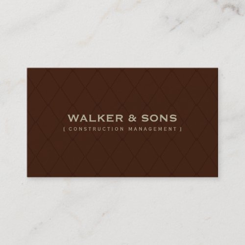 MASCULINE BUSINESS CARD  simply smart 8