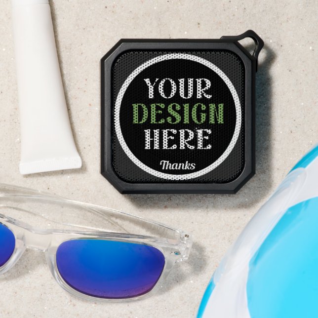 Masculine, clean, sharp & confident bluetooth speaker (Insitu(Beach))
