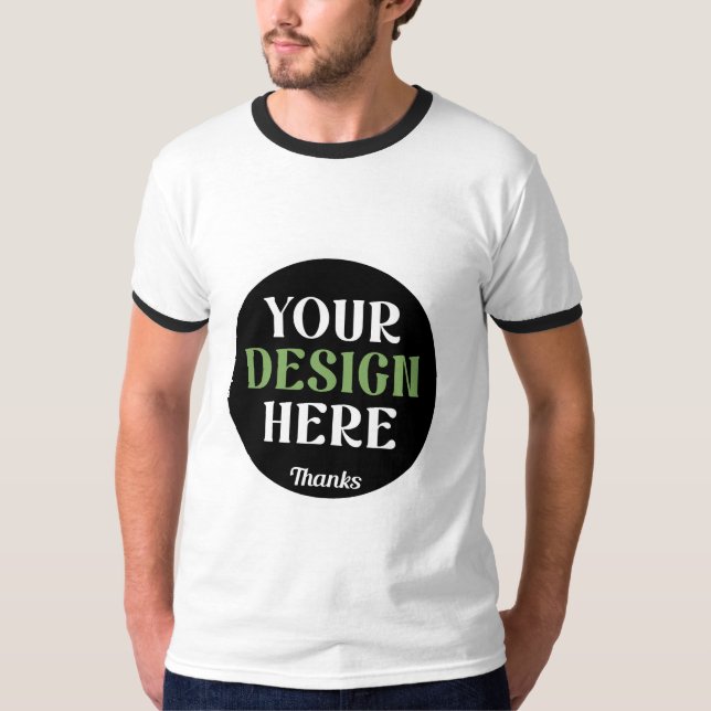 Masculine, clean, sharp & confident T-Shirt (Front)