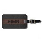 Masculine Elegant Gray & Brown Vintage Leather