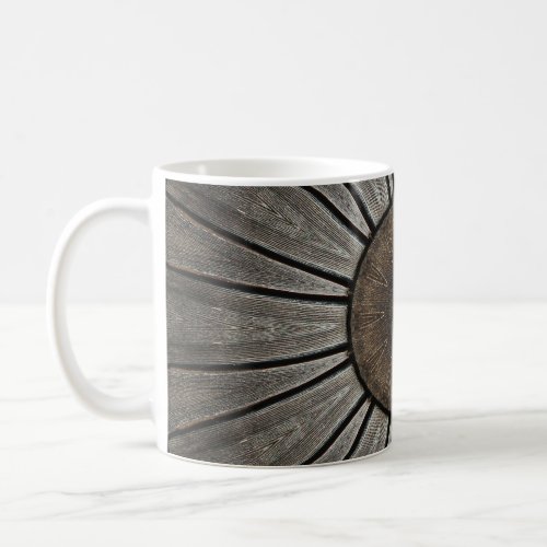 Masculine Industrial Rustic Mandala Kaleidoscope C Coffee Mug