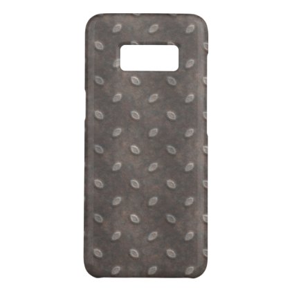 Masculine Manly Grungy Metal Diamond Plated Art Case-Mate Samsung Galaxy S8 Case