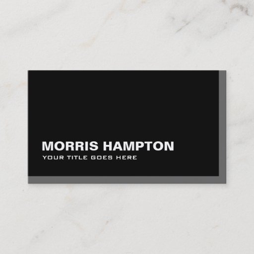 Customizable Masculine Monogram Business Cards