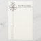 Masculine Nautical Stationery with Antique Compass