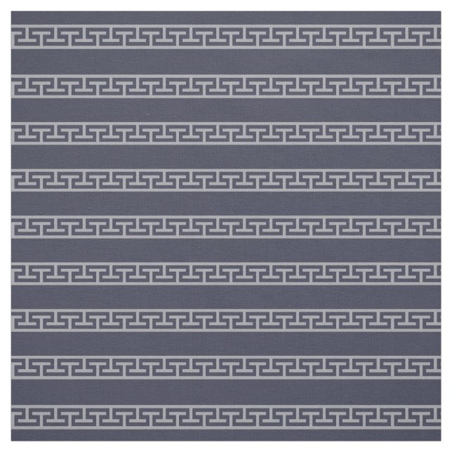 Masculine Navy/Gray Stripe Fabric (Swatch)