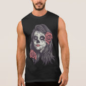 Masculine regatta Bella Muerte Sleeveless Shirt (Front)