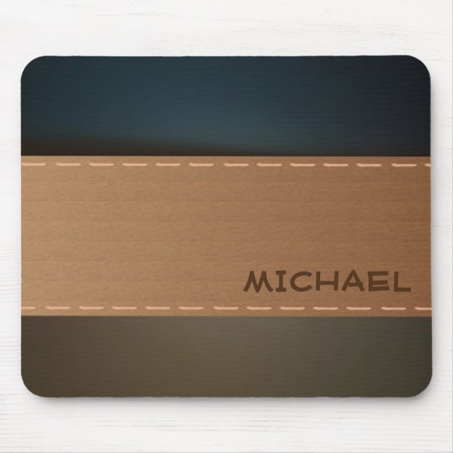 Masculine Stylish  -Personalized Mouse Pad (Front)