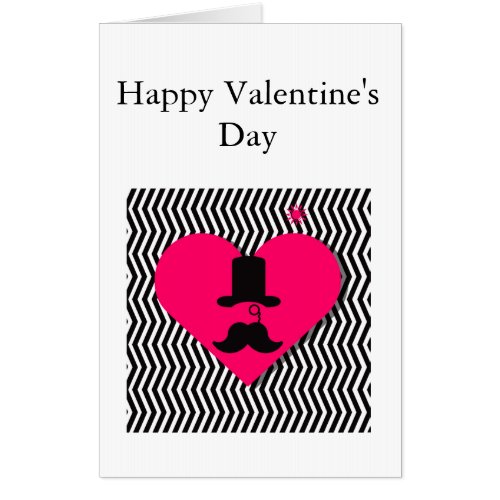 Masculine Valentines Day  Card