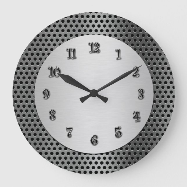 Masculine Wall Decor Clock (Front)