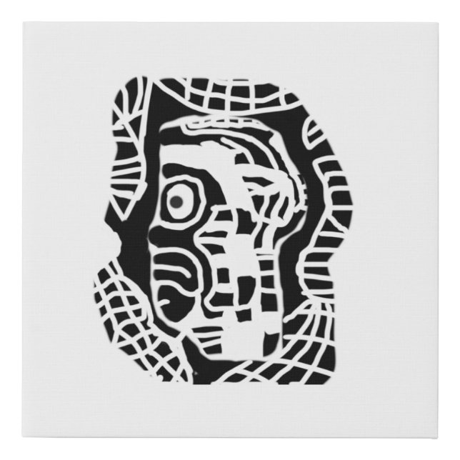 MASCULINITY 2: Painting Faux Canvas Print (Front)