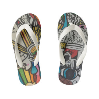 Mash Art Kid's Flip Flops