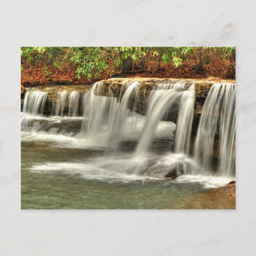 Mash Fork Falls West Virginia Postcard