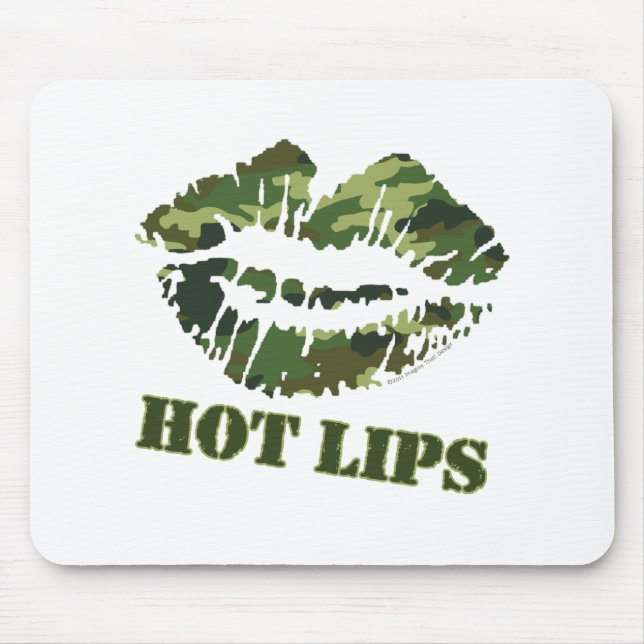 MASH Hot Lips Mouse Pad (Front)