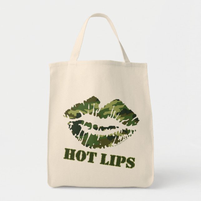 MASH Hot Lips Tote Bag (Front)