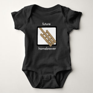 Mash Paddle - Future Homebrewer Baby Bodysuit