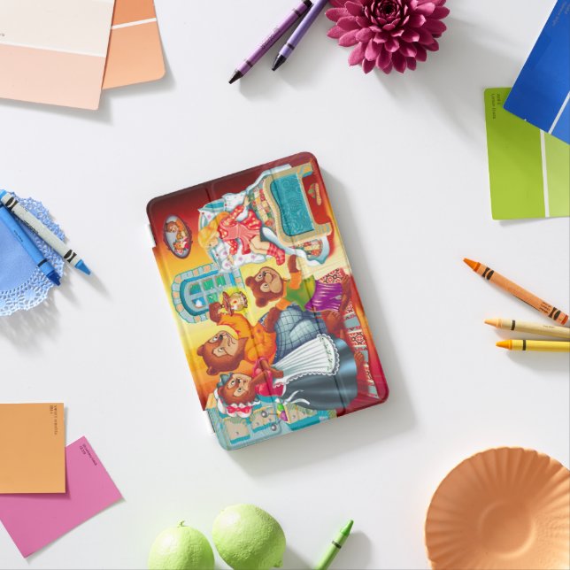 Masha and 3 bears iPad mini cover (In Situ)