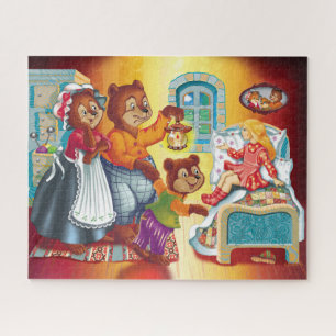 Masha and 3 bears jigsaw puzzle