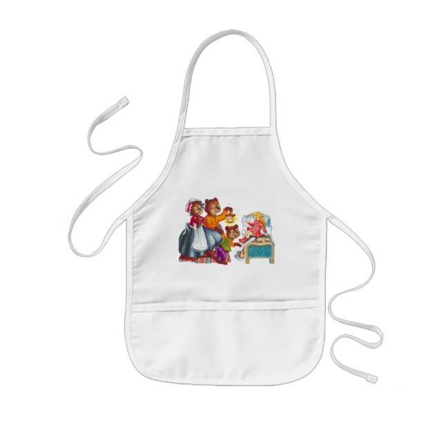 Masha and 3 bears kids' apron (Front)
