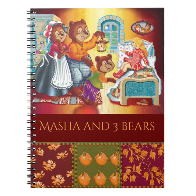 Masha and 3 bears notebook (Front)