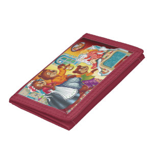 Masha and 3 bears trifold wallet