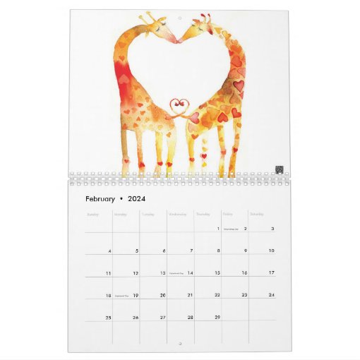 Masha D'yans 2023 WALL CALENDAR Zazzle