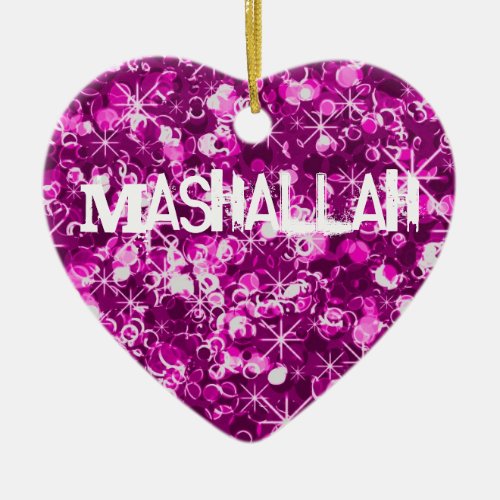 Mashallah islamic celebration ornament