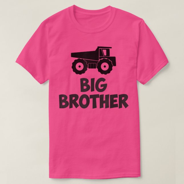 Mashed Clothing Big Brother Dump Truck  T-Shirt (Design Front)