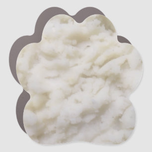 Mashed Potatoes Car Magnet