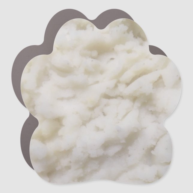 Mashed Potatoes Car Magnet (Front)