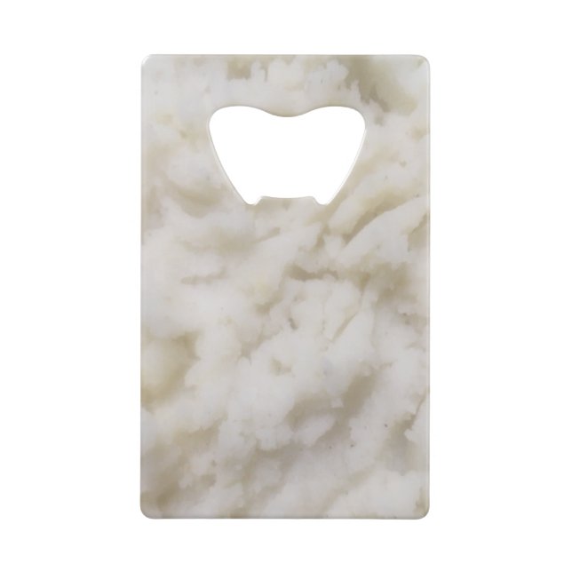 Mashed Potatoes Credit Card Bottle Opener (Front)