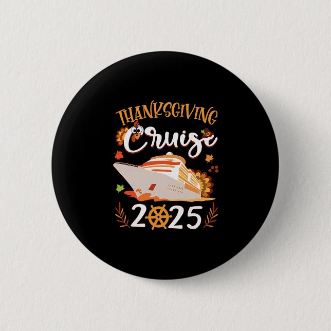 Mashed Potatoes Funny Thanksgiving Christmas Dinin Button (Front)