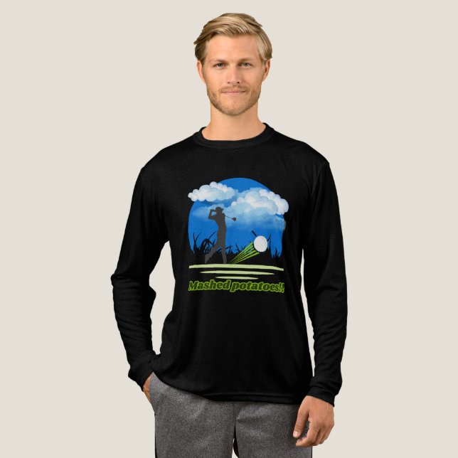 Mashed Potatoes long sleeve shirt (Full Front)