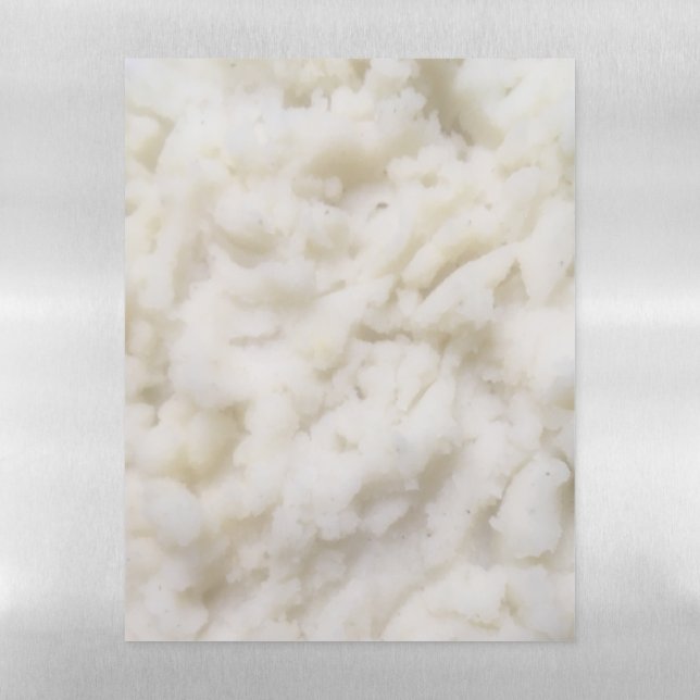Mashed Potatoes Magnetic Dry Erase Sheet (Vertical)