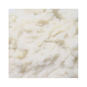 Mashed Potatoes Metal Print