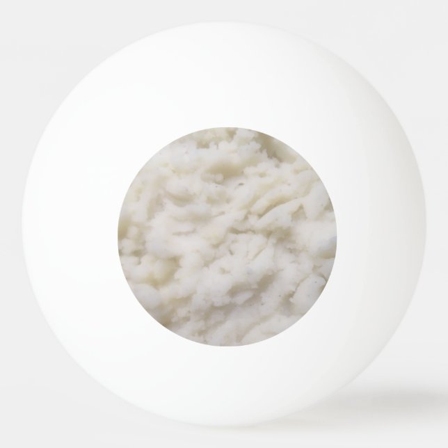 Mashed Potatoes Ping Pong Ball (Front)