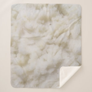 Mashed Potatoes Sherpa Blanket