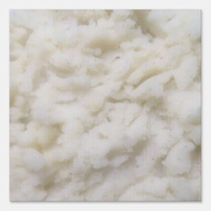Mashed Potatoes Sign