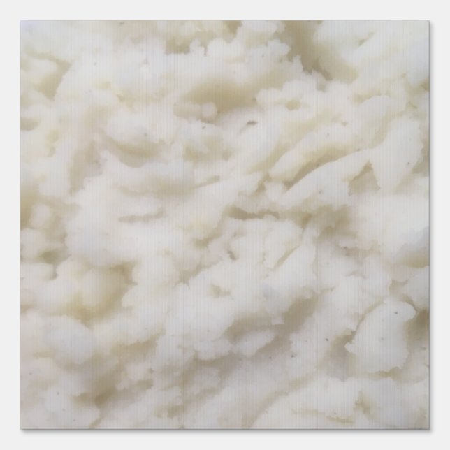 Mashed Potatoes Sign (Front)