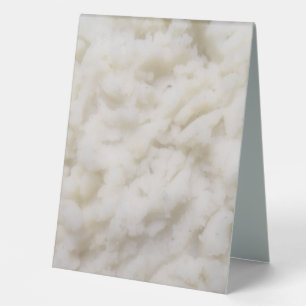 Mashed Potatoes Table Tent
