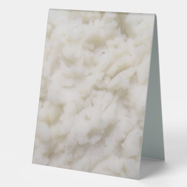 Mashed Potatoes Table Tent (Front)