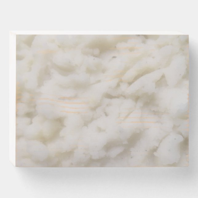 Mashed Potatoes Wooden Box Sign (Front Horizontal)