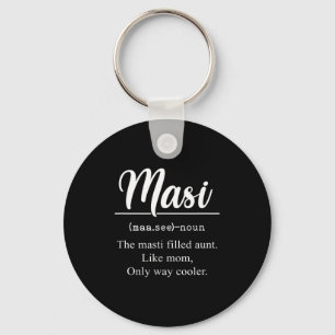 Masi definition funny aunt auntie indian masi keychain