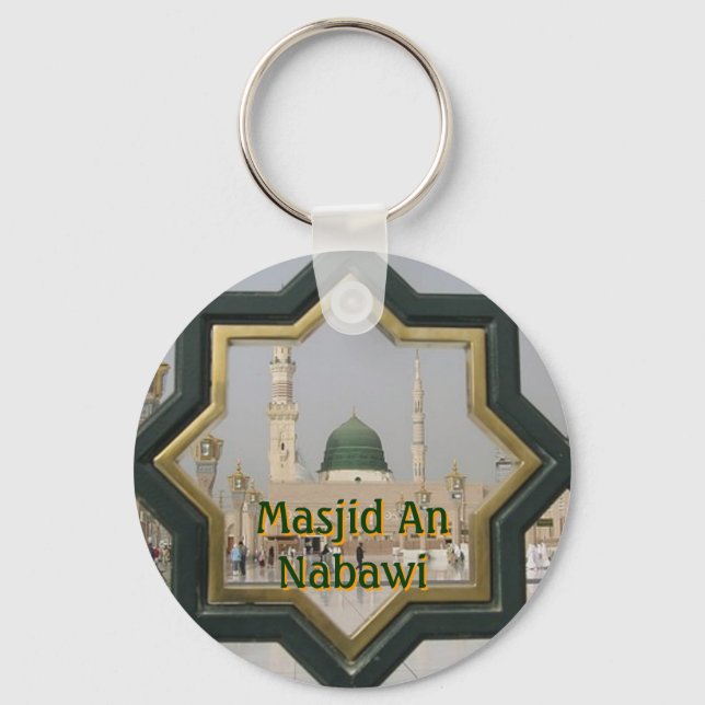 Masjid nABAWI Keychain (Front)