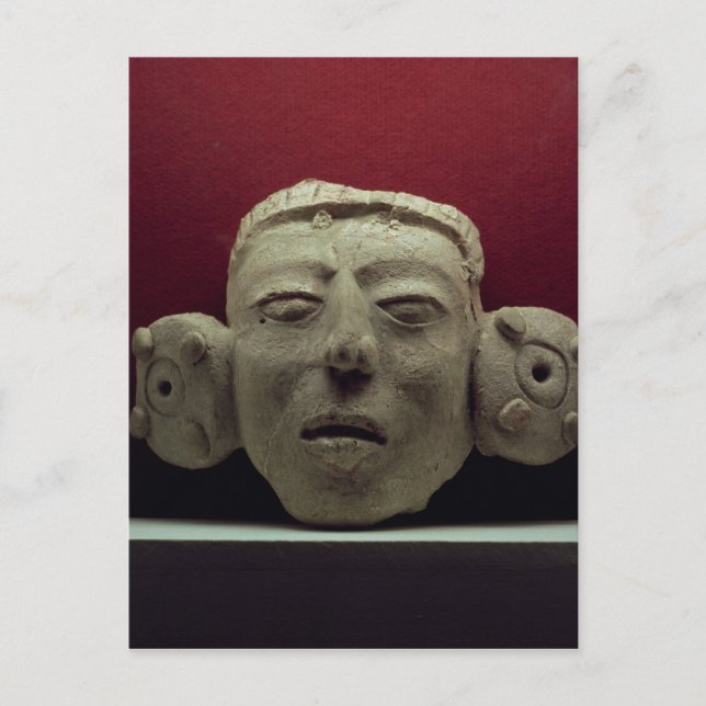 Mask, 500-900 AD Postcard (Front)