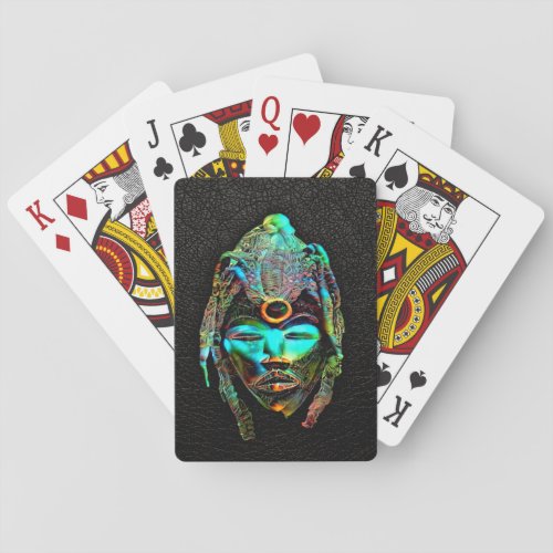 Mask 5 playing cards