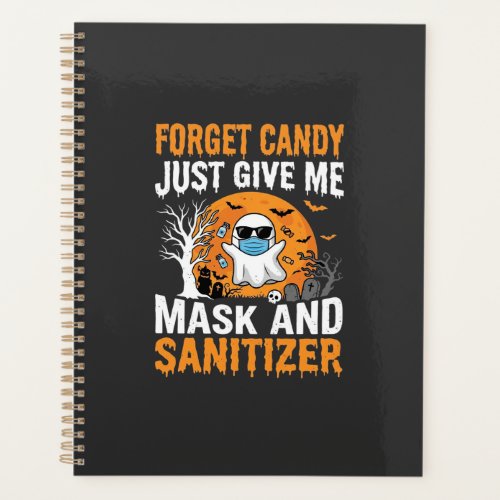Mask and Sanitizer Halloween Ghost Design_1 Planner