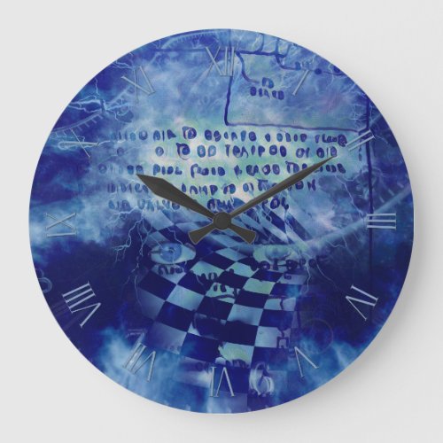 Mask and time spiral large clock