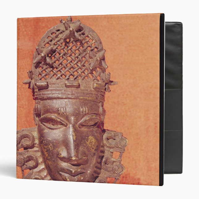 Mask, Benin 3 Ring Binder (Front/Inside)