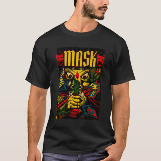MASK COVER 1945 BOOK  COMIC aop  T-Shirt